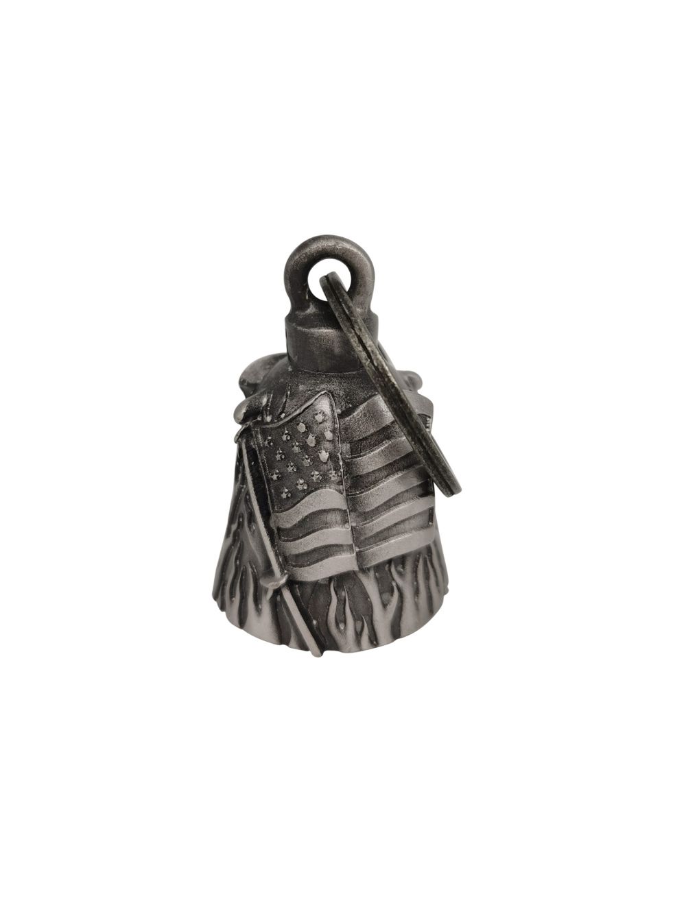 Ride with Luck and Style: Exquisite Motorcycle Keychain Bell with Hanger Perfect for Bikers