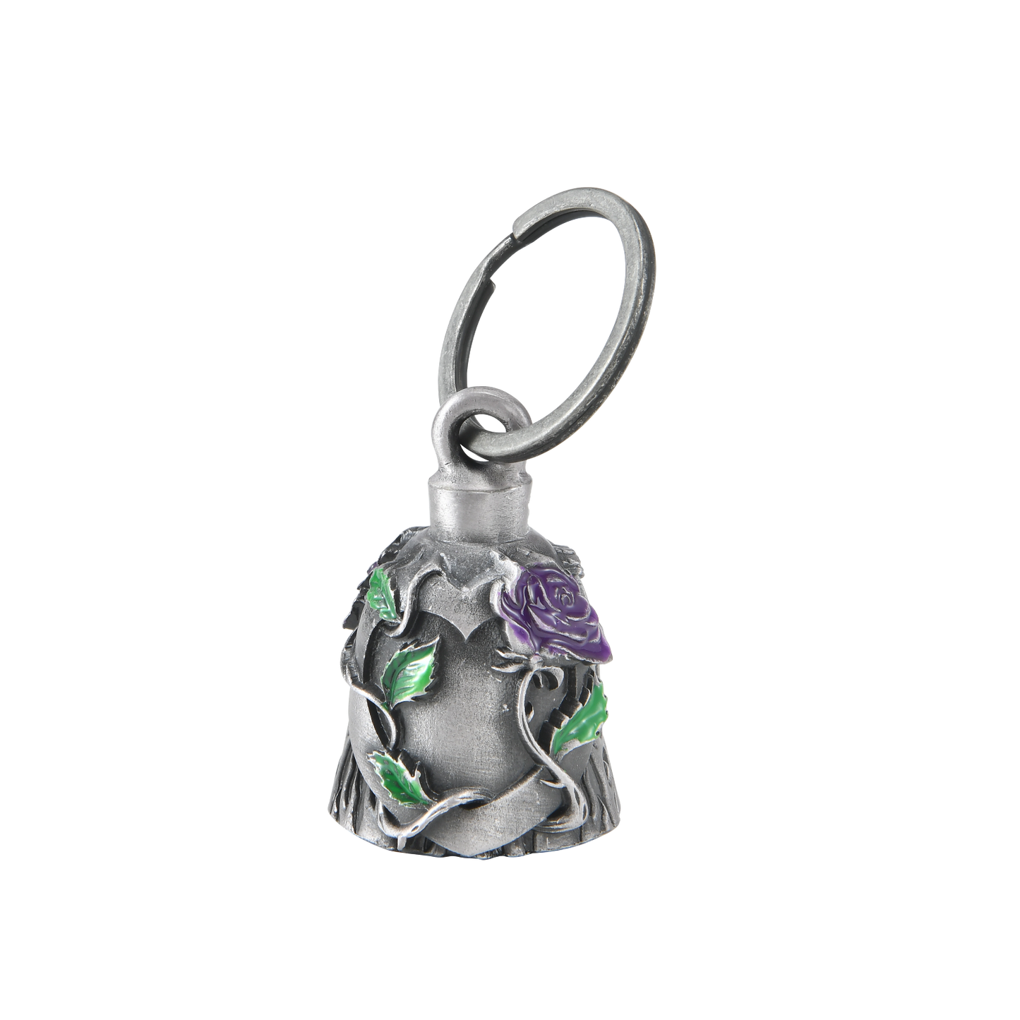 Motorcycle Metal Guardian Ride Bell – Heavy Duty Biker Bell (Antique Silver Finish) Description
