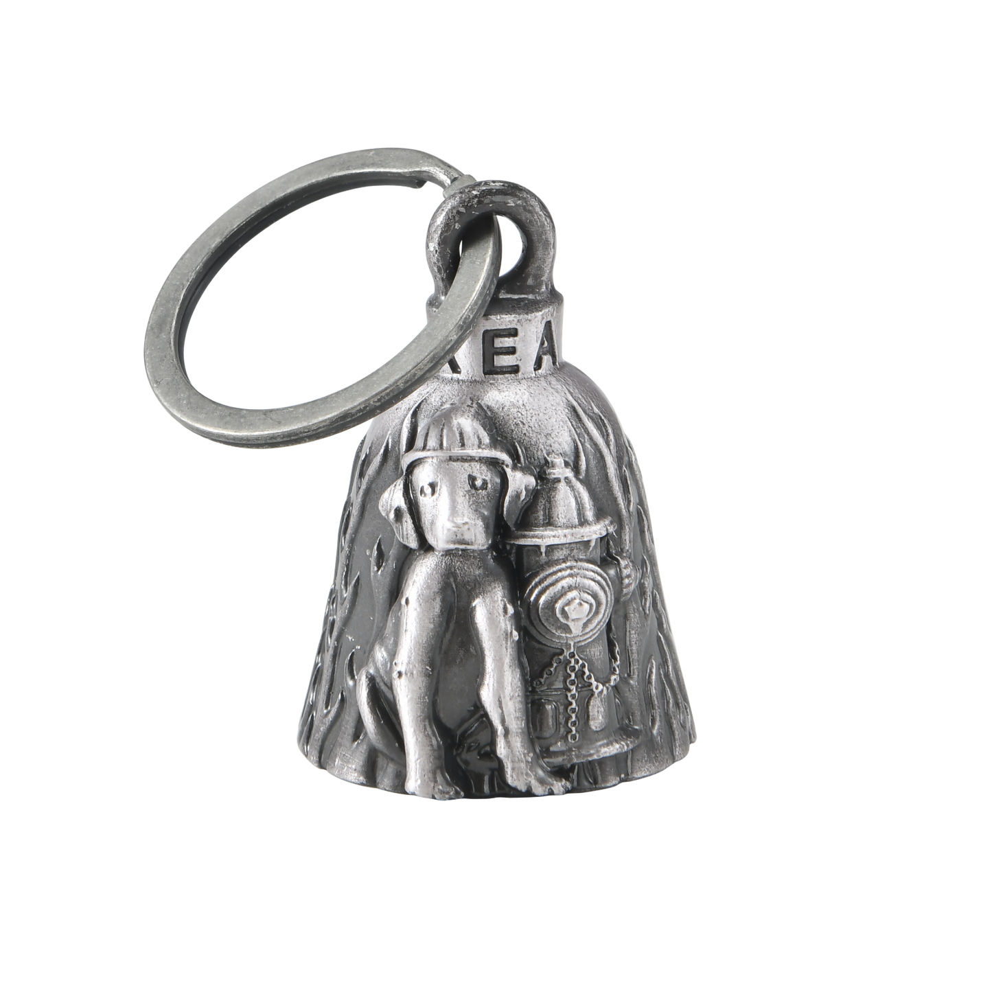 Motorcycle Metal Guardian Ride Bell – Heavy Duty Biker Bell (Antique Silver Finish) Description