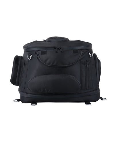Heavy-Duty Motorcycle Tail Bag – Multi-Compartment Touring & Travel Luggage