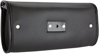 Chrome Studded Black Bag