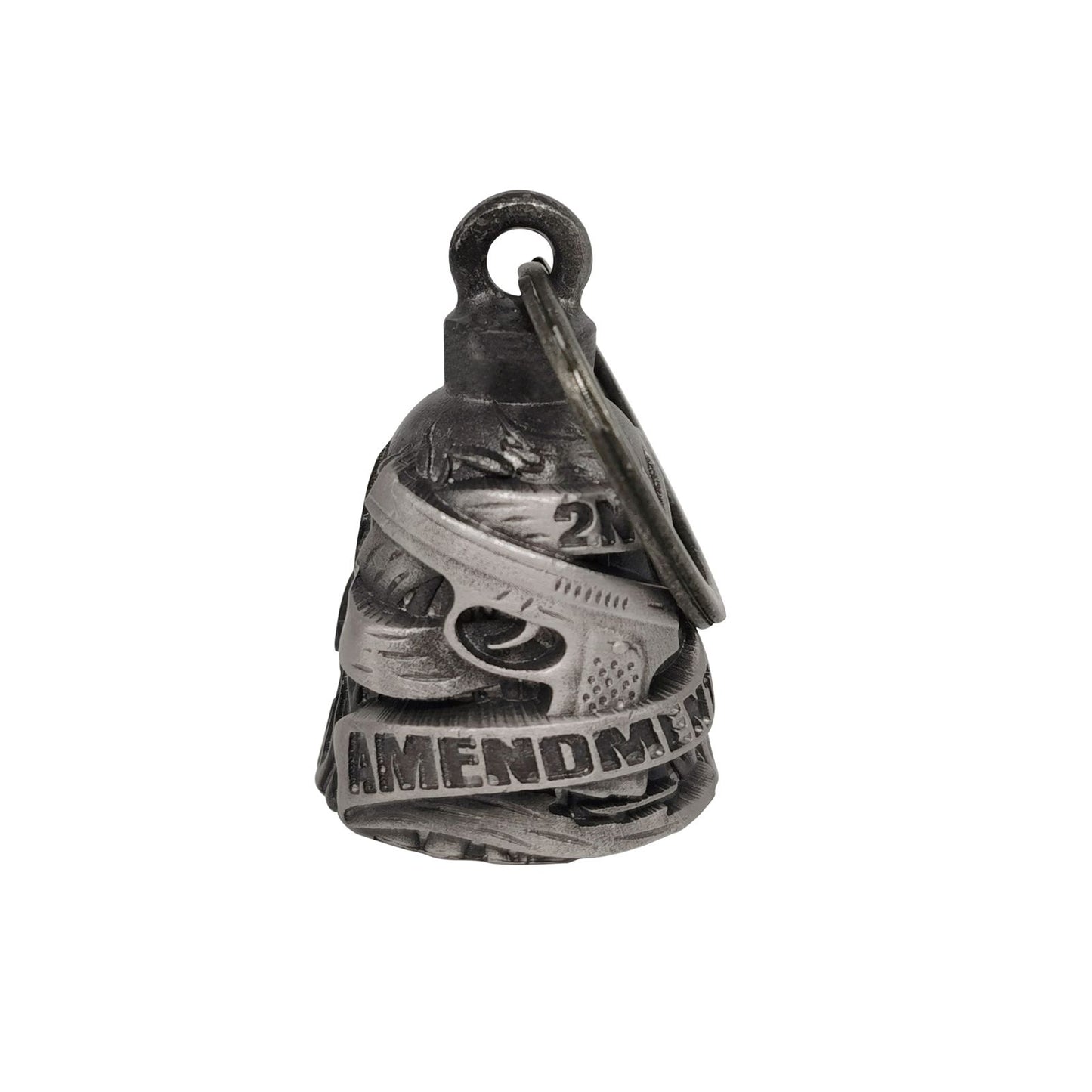 Ride with Luck and Style: Exquisite Motorcycle Keychain Bell with Hanger Perfect for Bikers