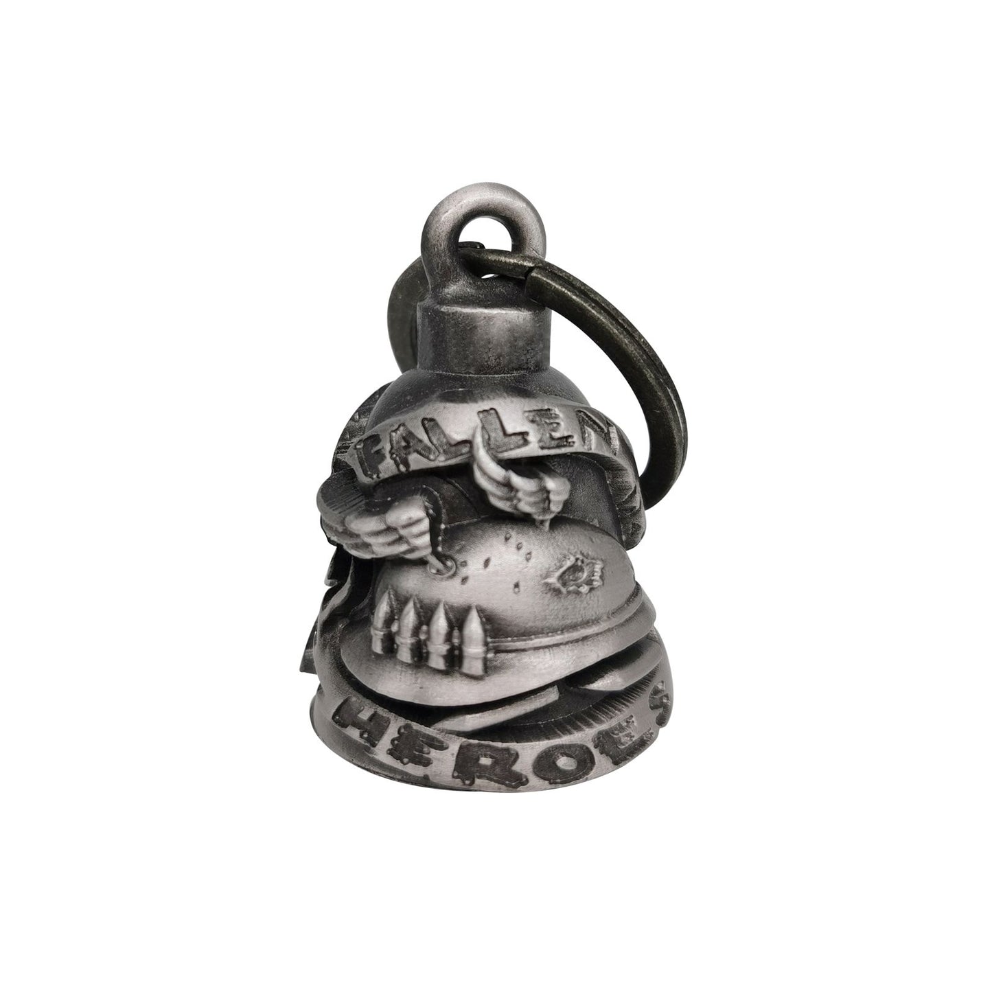 Ride with Luck and Style: Exquisite Motorcycle Keychain Bell with Hanger Perfect for Bikers