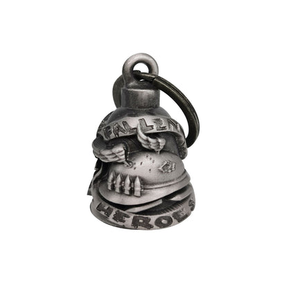 Ride with Luck and Style: Exquisite Motorcycle Keychain Bell with Hanger Perfect for Bikers
