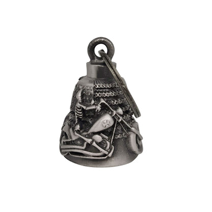 Ride with Luck and Style: Exquisite Motorcycle Keychain Bell with Hanger Perfect for Bikers
