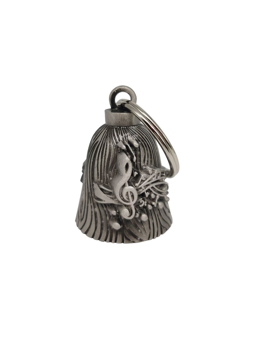 Ride with Luck and Style: Exquisite Motorcycle Keychain Bell with Hanger Perfect for Bikers
