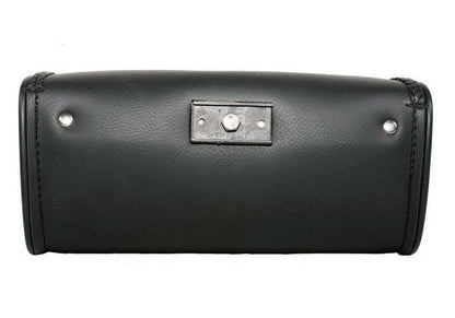 ZONY INC Unisex Waterproof Universal Chrome Studded Windshield Duarable And Comfortable Motorcycle Bag One Size (Black)