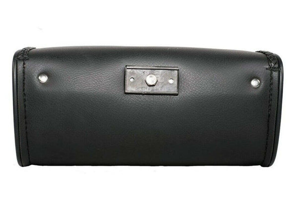 ZONY INC Unisex Waterproof Universal Chrome Studded Windshield Duarable And Comfortable Motorcycle Bag One Size (Black)