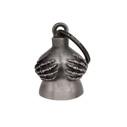 Ride with Luck and Style: Exquisite Motorcycle Keychain Bell with Hanger Perfect for Bikers